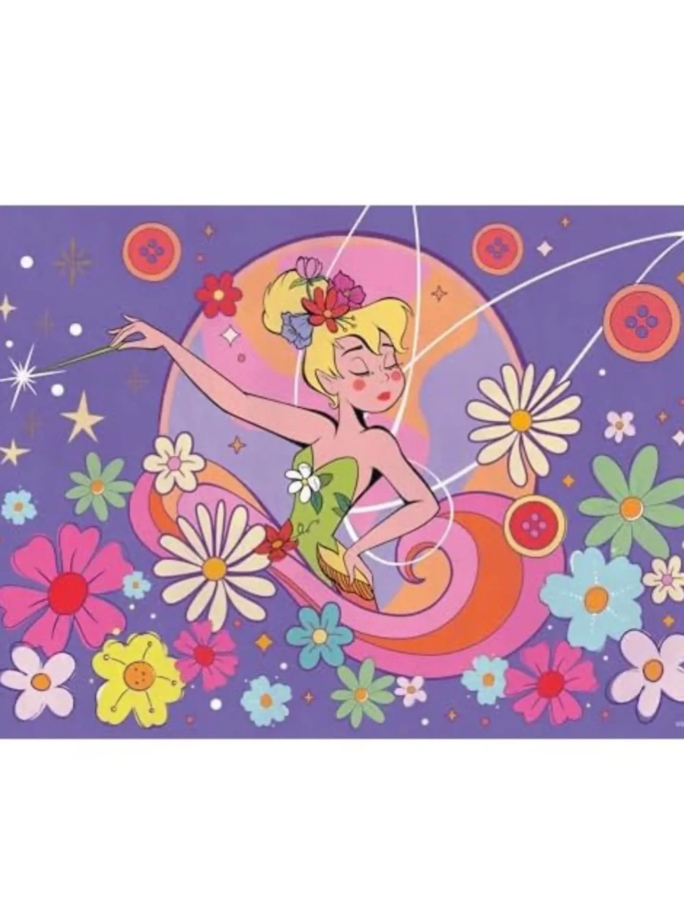 Disney Tinkerbell Glow in the Dark Puzzle - 100 piece - NEW